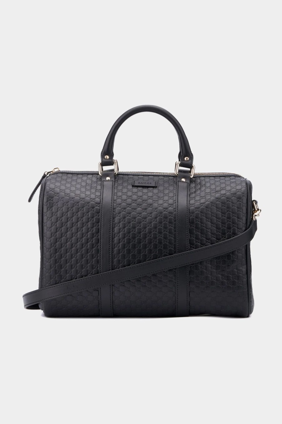 Handbags * | Microguccisimo Tote Bag Black