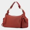 Handbags * | Chloe Nahir Shoulder Bag Red Ochre