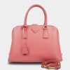 Handbags * | Prada Promenade Saffiano Handbag Pink