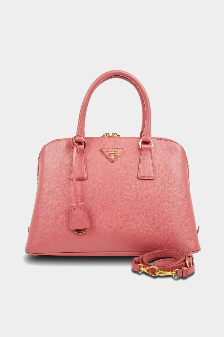 Handbags * | Prada Promenade Saffiano Handbag Pink