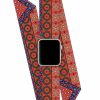 Jewelry-Accessories * | Wristpop Foxy-Orange Crush 42/44Mm Apple Watch Scarf Watch Band