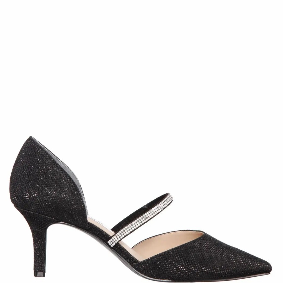 Shoes * | Nina Brystol Kitten Pump Black