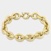 Jewelry-Accessories * | Julianna B Chain Bracelet Yellow Silver