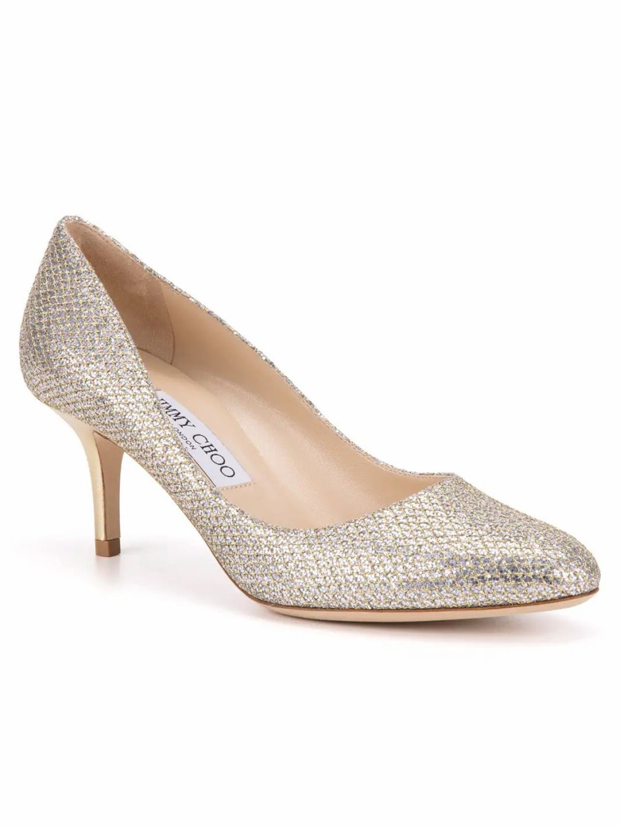 Shoes * | Jimmy Choo Irena Glitter Pump