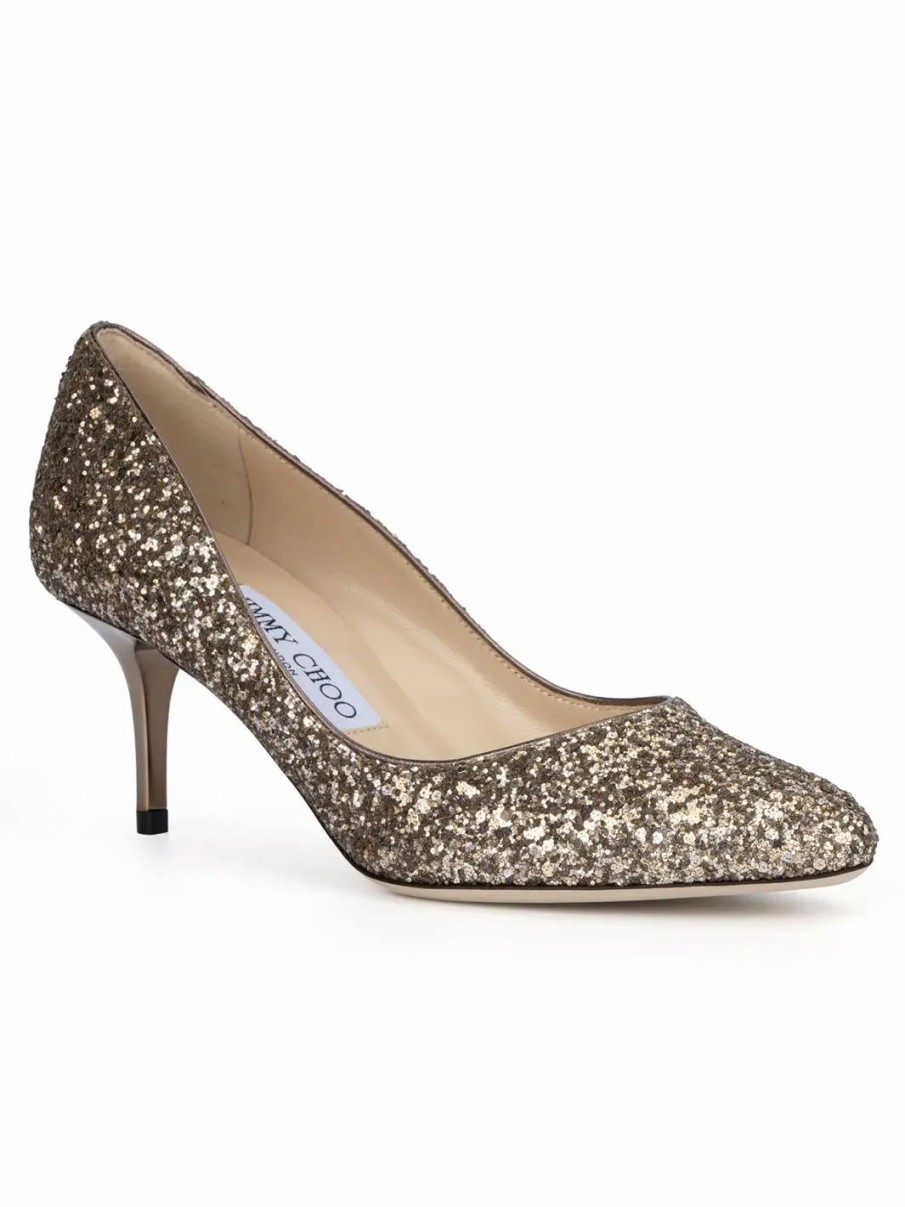 Shoes * | Jimmy Choo Irena Glitter Pump