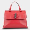 Handbags * | Gucci Bamboo Daily Mini Top Handle Bag Red