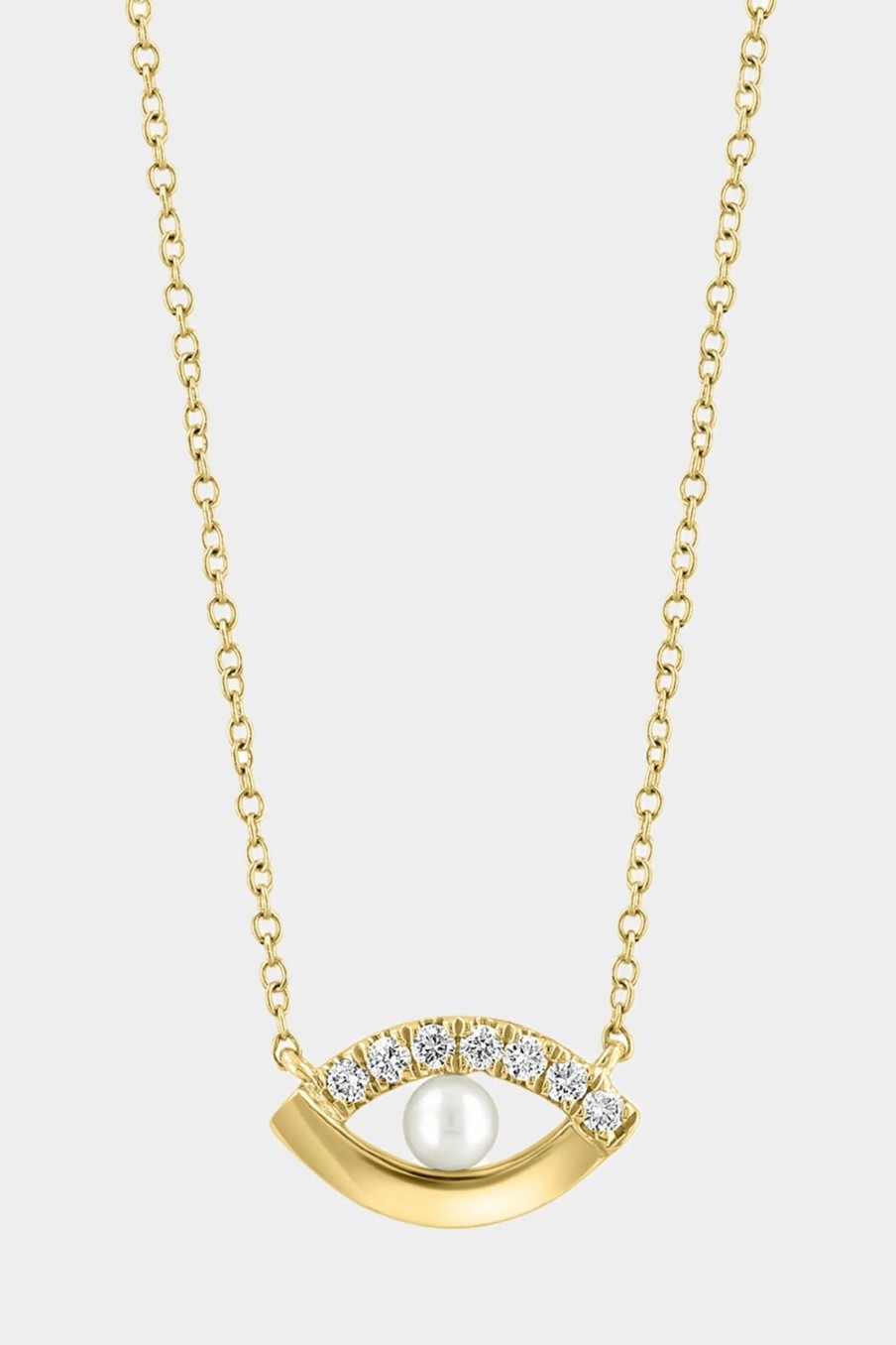 Jewelry-Accessories * | Effy Diamond,Fresh Water Pearl Necklace Gold