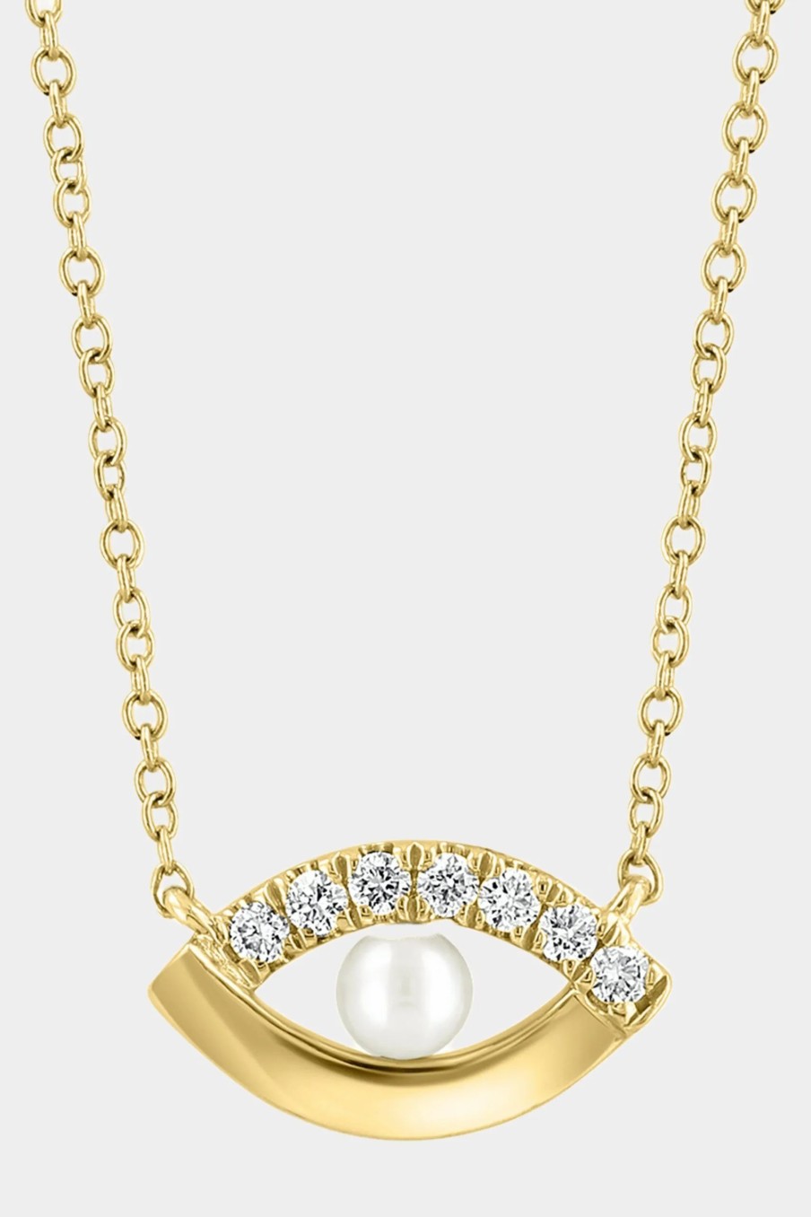 Jewelry-Accessories * | Effy Diamond,Fresh Water Pearl Necklace Gold