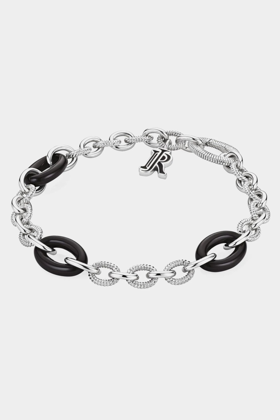 Jewelry-Accessories * | Judith Ripka Eternity Signature Link Chain Bracelet Black Onyx