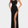 Clothing * | La Femme Side Cut Out Dress