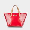 Handbags * | Louis Vuitton Monogram Vernis Bellevue Tote Bag Red