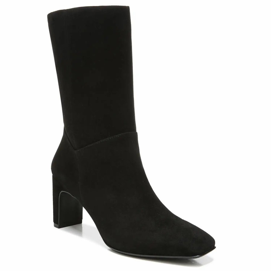 Shoes * | Naturalizer Platt Booties Black Suede