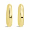 Jewelry-Accessories * | Sterling Forever Avril Hoop Earrings Gold