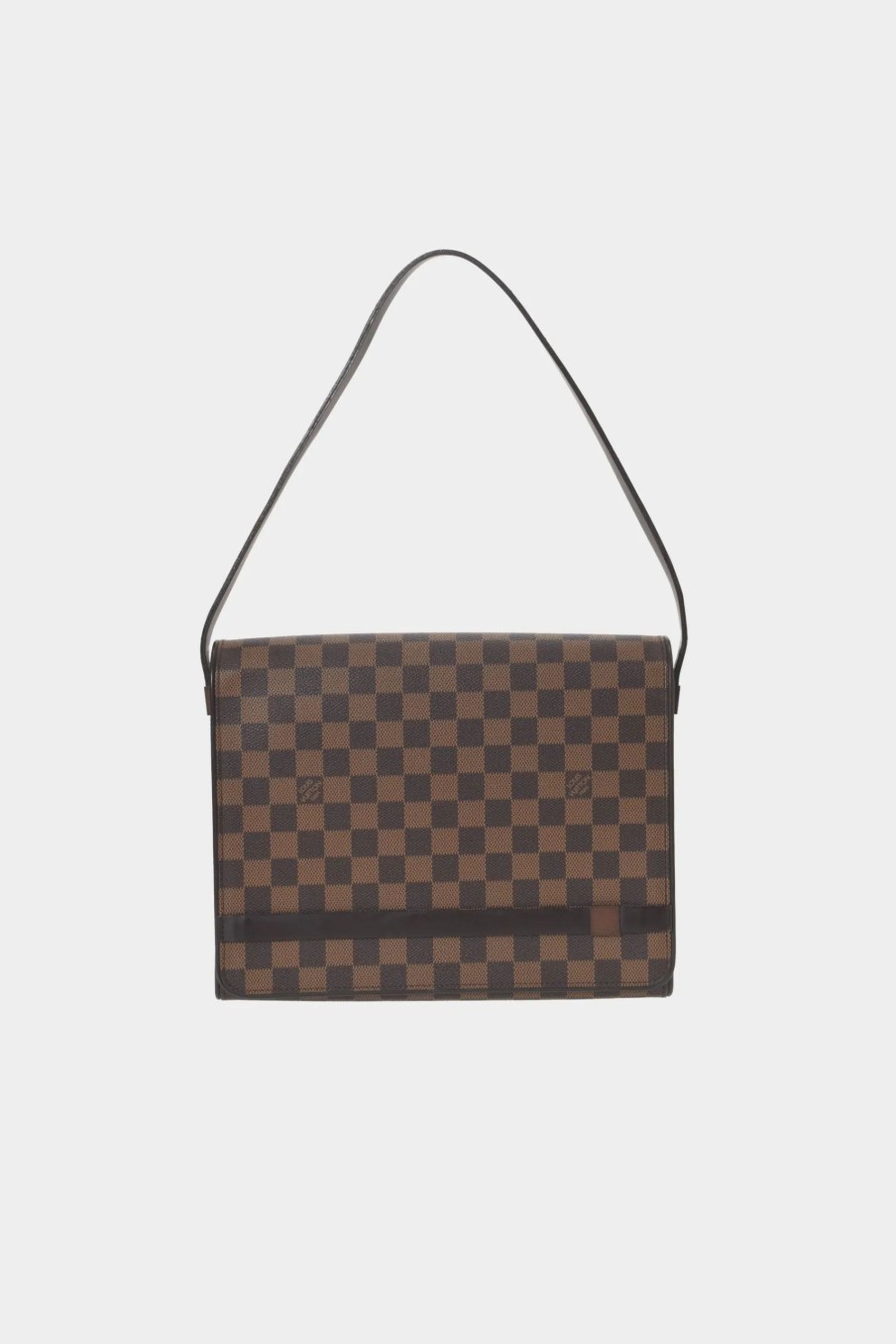 Handbags * | Louis Vuitton Tribeca Carre Shoulder Bag Brown