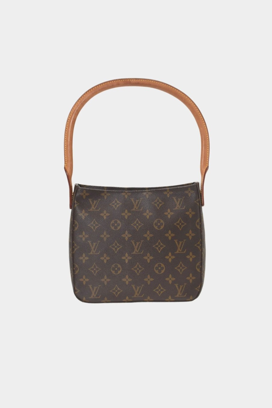 Handbags * | Louis Vuitton Looping Mm Shoulder Bag Brown