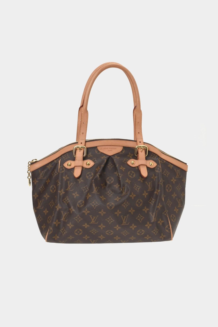 Handbags * | Louis Vuitton Tivoli Gm Shoulder Bag Brown