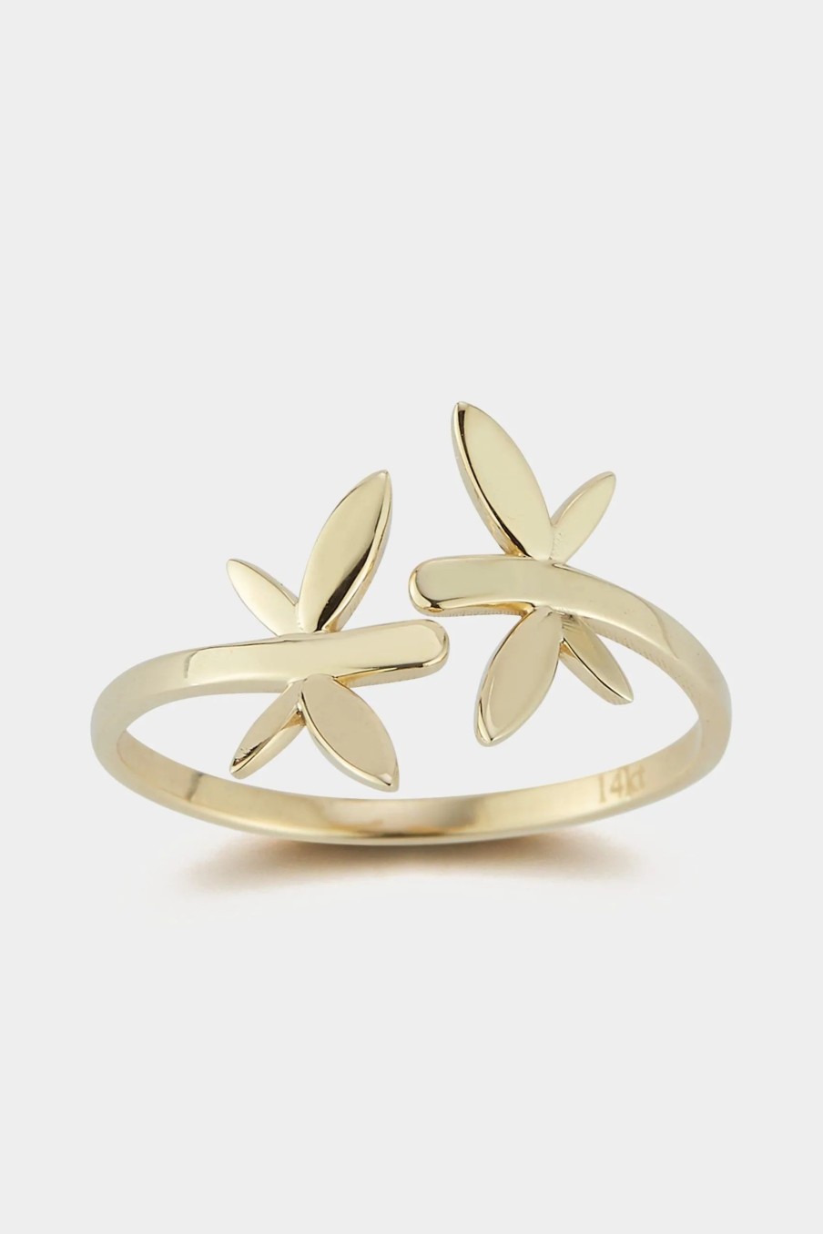 Jewelry-Accessories * | Design Lab Dragonfly Ring Gold