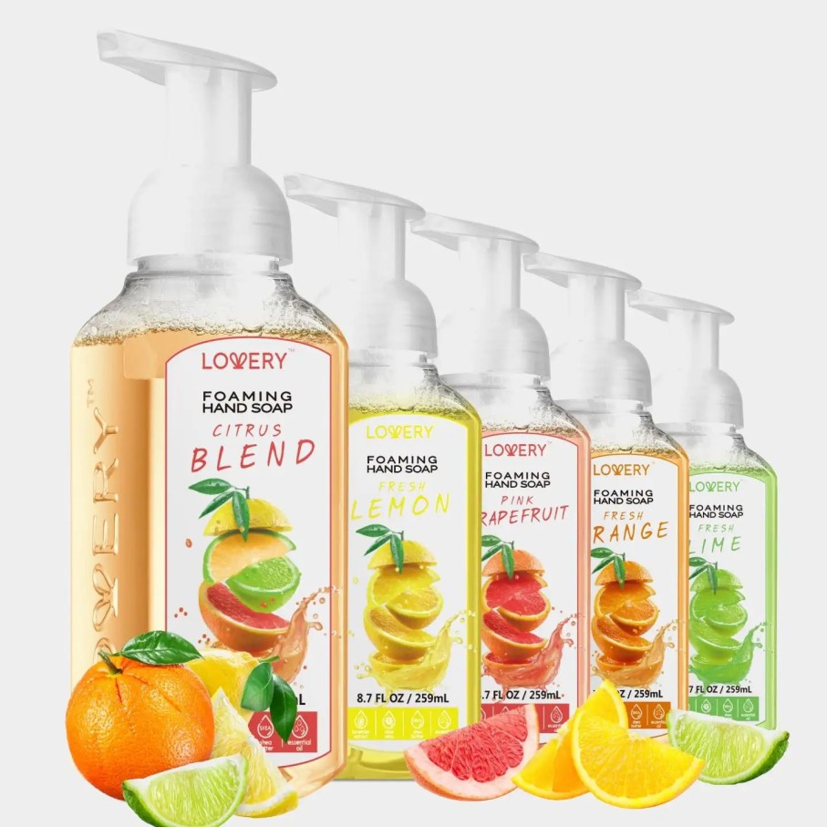 Beauty * | Lovery Citrus Scented Hand Foaming Soap 5-Piece Set