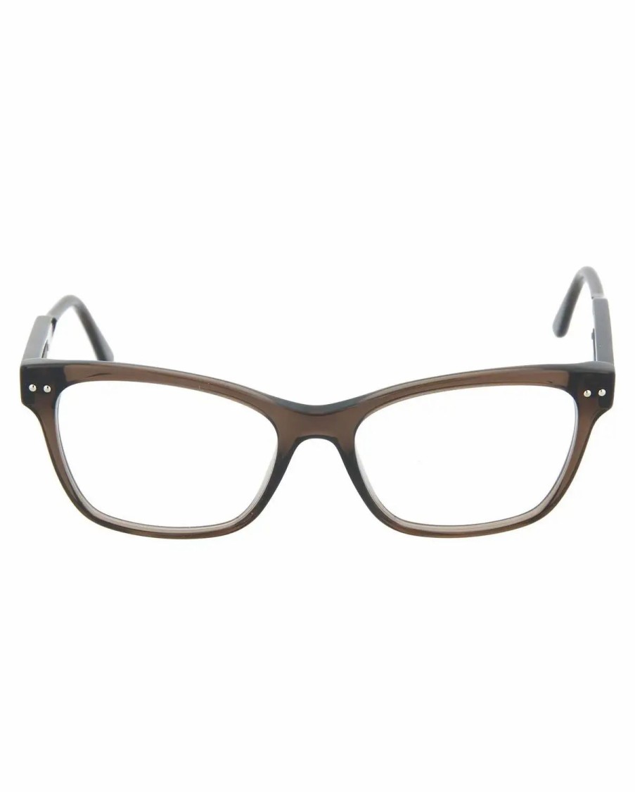 Jewelry-Accessories * | Bottega Veneta Cat Eye Eyeglasses Shiny Dark Espresso