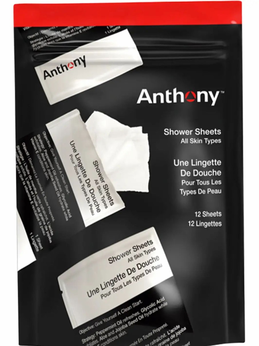 Beauty * | Anthony Shower Sheets White