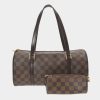 Handbags * | Louis Vuitton Papillon 30 Pouch Handbag Brown