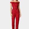 Clothing * | Lara Beaded Off Shoulder Jumpsuit