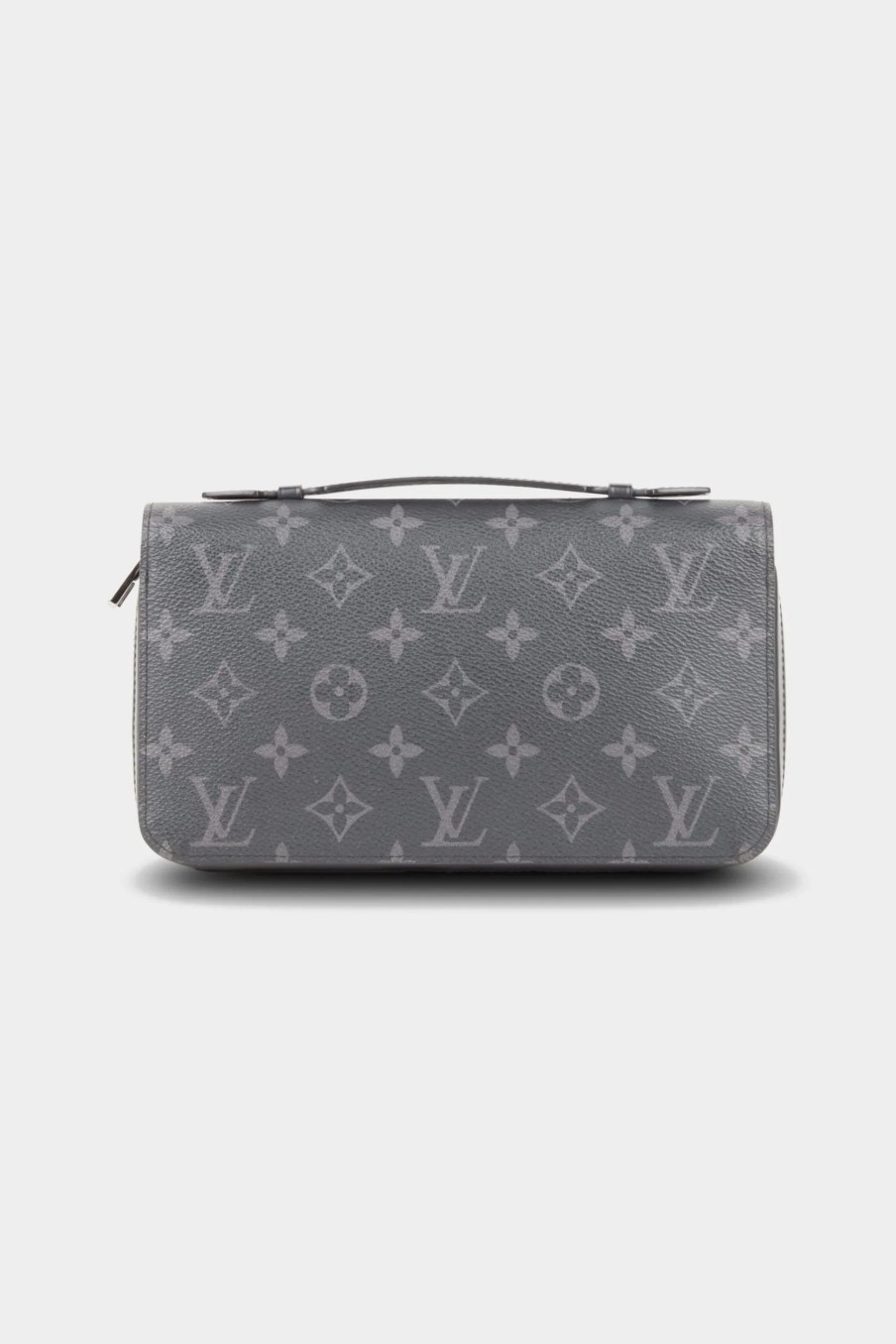 Handbags * | Louis Vuitton Zippy Xl Monogram Eclipse Wallet Black