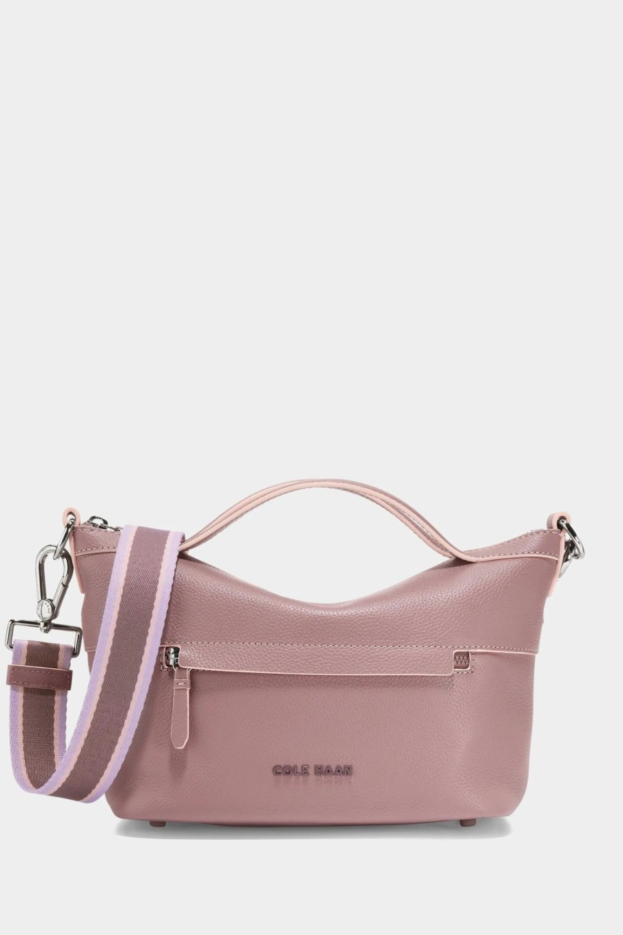 Handbags * | Cole Haan Astoria Duffle Crossbody Twilight Mauve