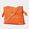 Handbags * | Loewe Mini Flamenco Clutch Orange