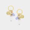 Jewelry-Accessories * | Charged Charm Earrings In Agate Blue