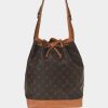 Handbags * | Louis Vuitton Noe Shoulder Bag Brown