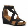 Shoes * | Adrienne Vittadini Trilden Wedge Black-Fb