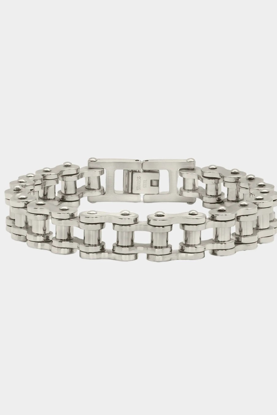 Jewelry-Accessories * | Sterling Forever Bolt Watch Band Chain Bracelet