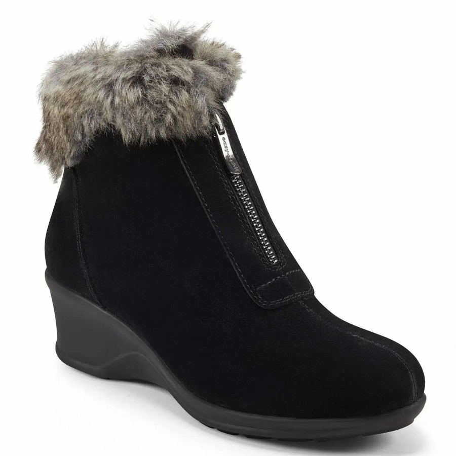 Shoes * | Easy Spirit Fairlae Wedge Booties