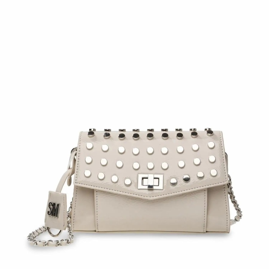 Handbags * | Steve Madden Aid Studded Crossbody Bone