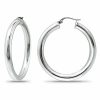 Jewelry-Accessories * | Lord & Taylor Jewelry 18K 4X35Mm Polished Hoop Earrings