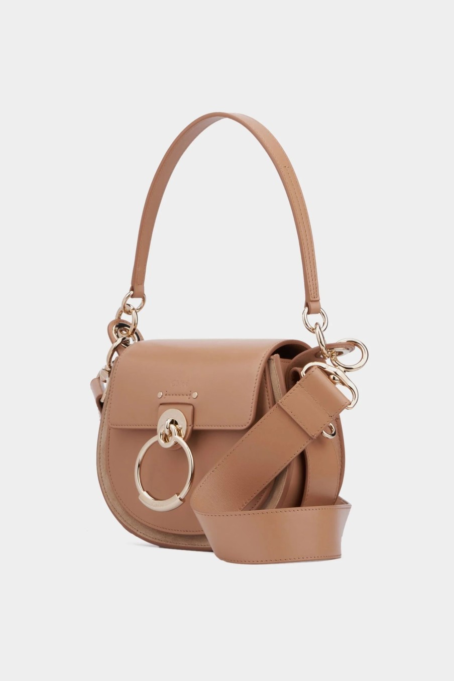 Handbags * | Chloe Small Tess Bag Light Tan