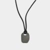 Jewelry-Accessories * | Bottega Veneta Long Necklace Black