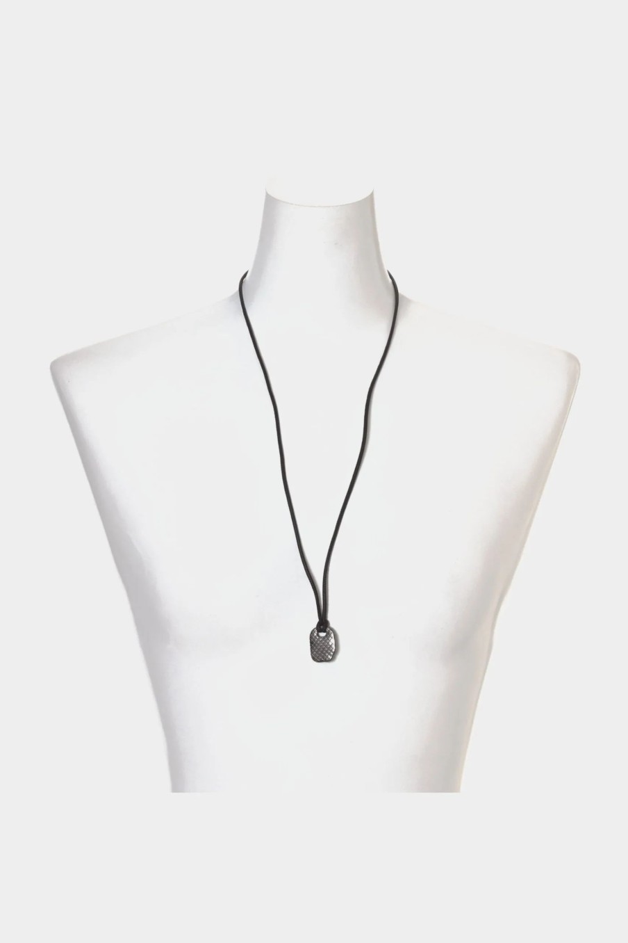 Jewelry-Accessories * | Bottega Veneta Long Necklace Black