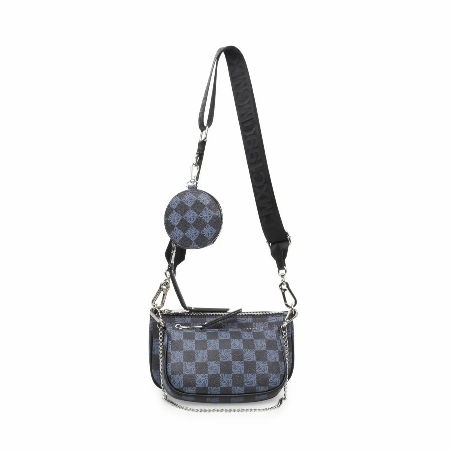 Handbags * | Steve Madden South Multi Pouch Tote Blue