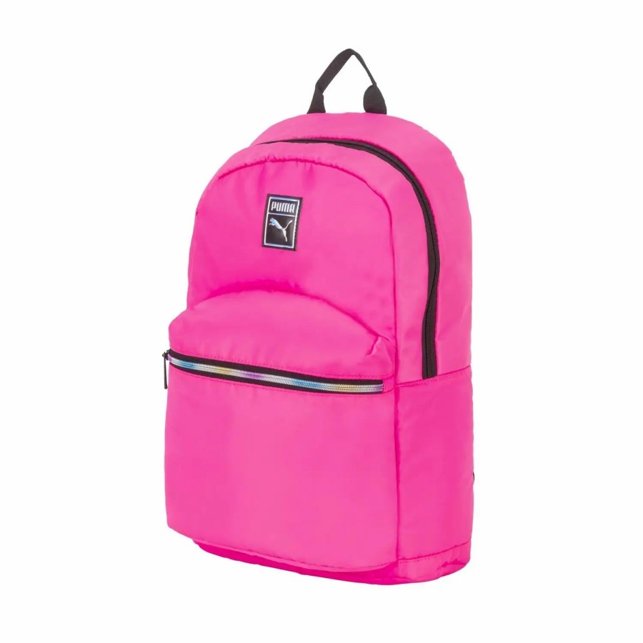 Handbags * | Puma Essentials Backpack Medium Pink