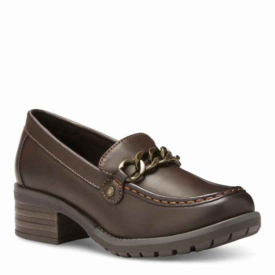 Shoes * | Eastland Nora Wide Slip-On Brown