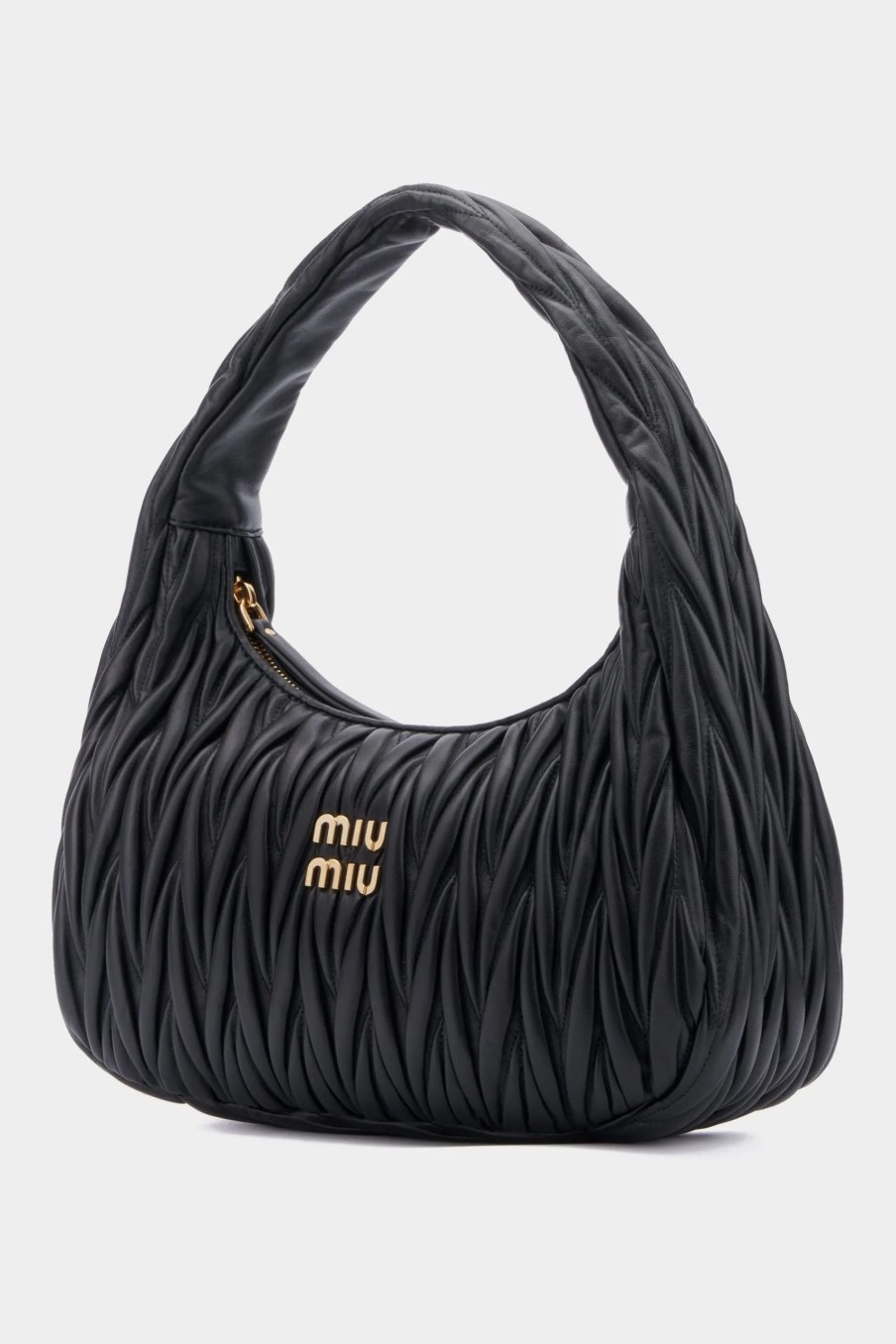 Handbags * | Miu Miu Wander Bag Black