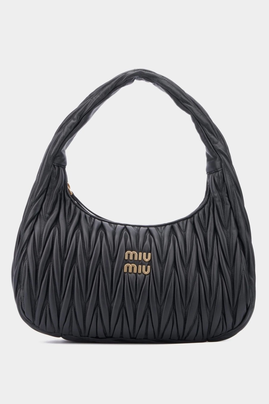 Handbags * | Miu Miu Wander Bag Black