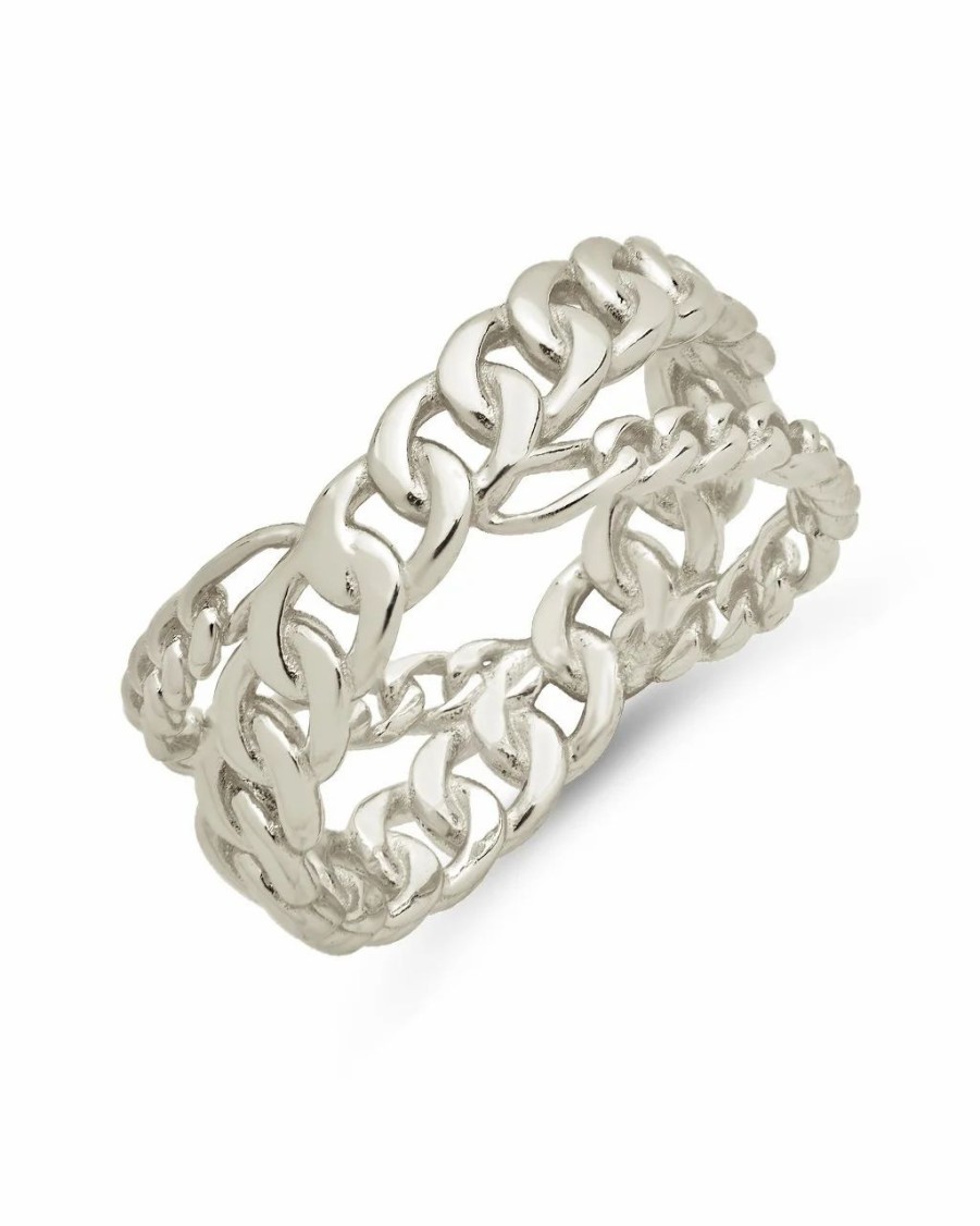 Jewelry-Accessories * | Sterling Forever Avri Chain Ring