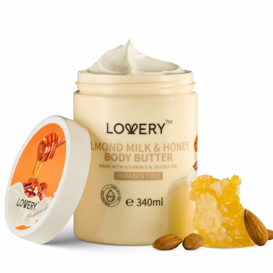 Beauty * | Lovery Almond Milk Body Butter 2-Piece Set