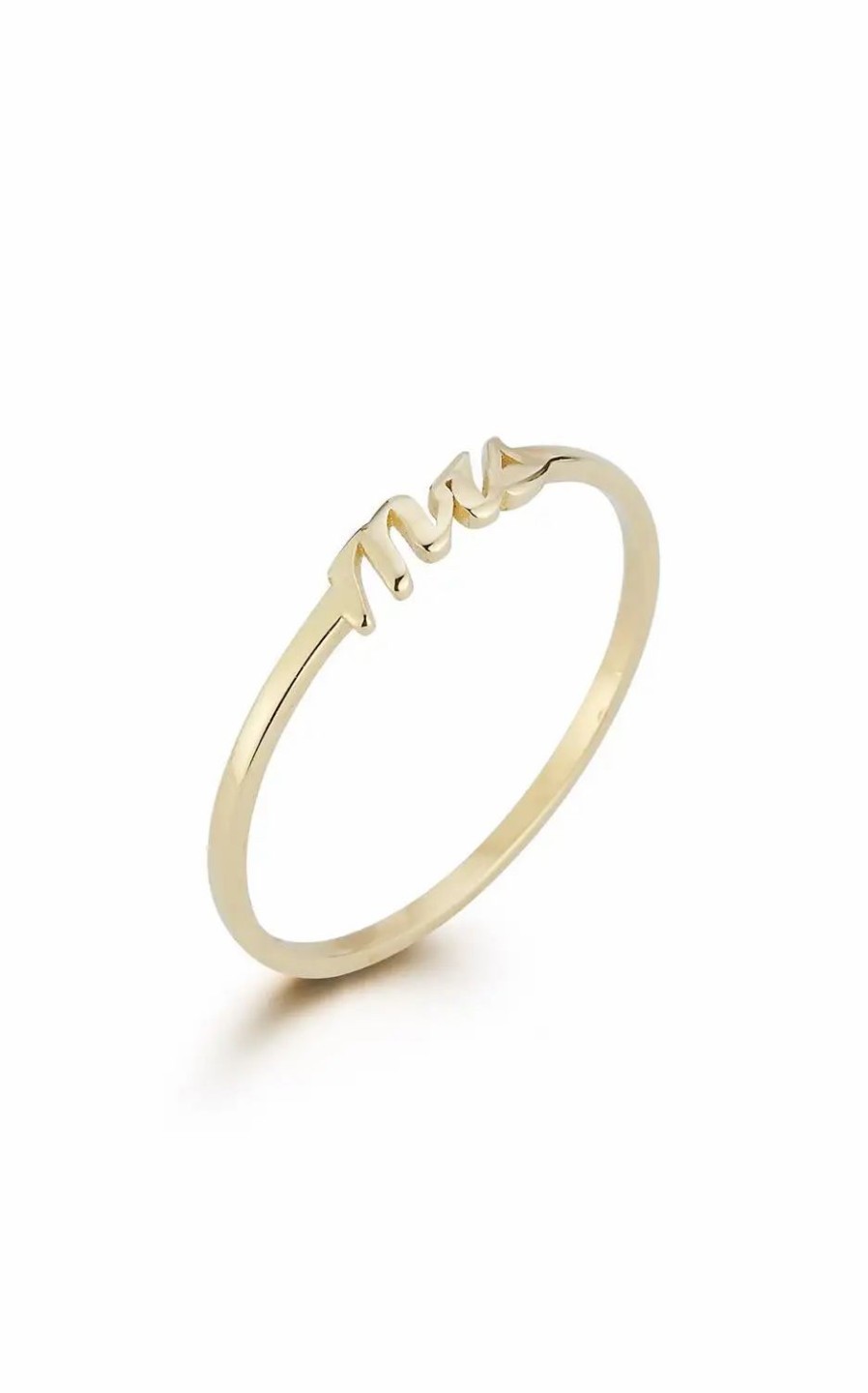 Jewelry-Accessories * | Design Lab 14K Mrs. Ring Gold