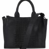 Handbags * | T Tahari Savannah Satchel Black