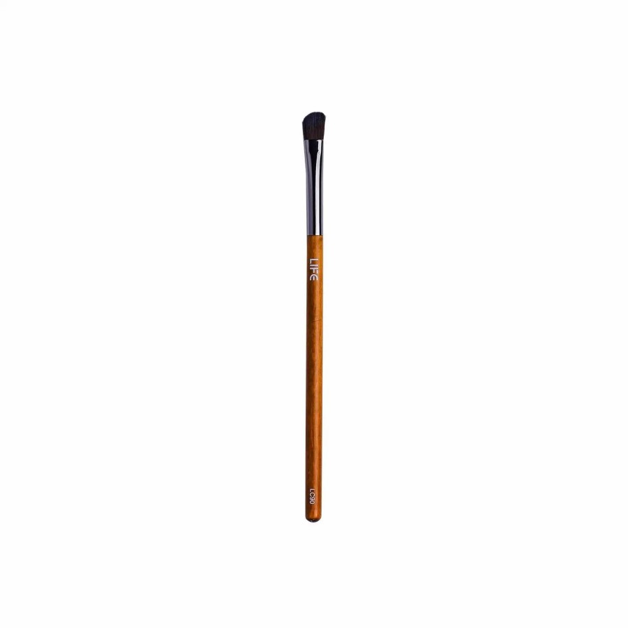 Beauty * | Life Cosmetics Angled Shading Brush Brown