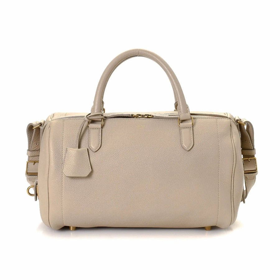 Handbags * | Celine Two Way Handbag Beige